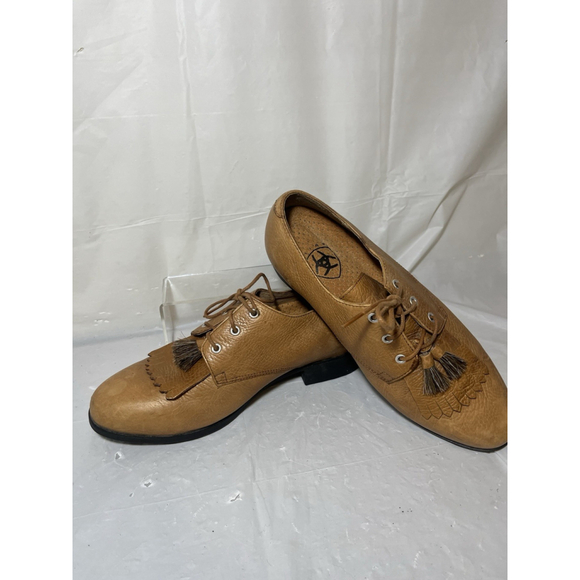 Ariat Shoes - ARIAT Western Jamie Leather Kiltie Oxfords Tassels Shoes Women's Size 8.5